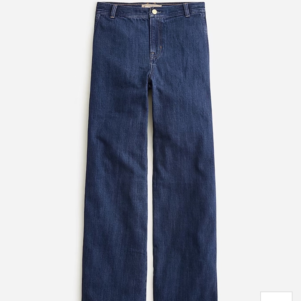 J Crew Point Sur Wide Leg Jeans Size 30